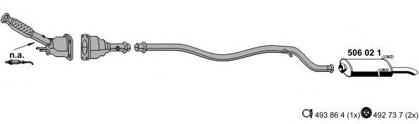 ERNST 090444 Exhaust System